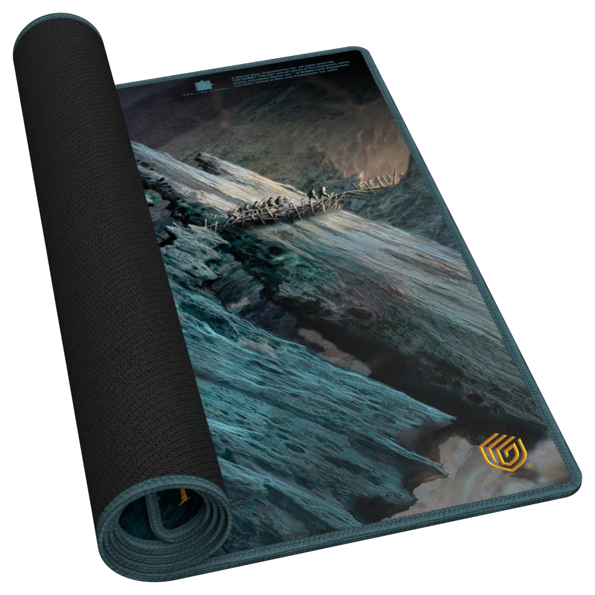 Ultimate Guard playmat The Hobbit Goblin Town angle