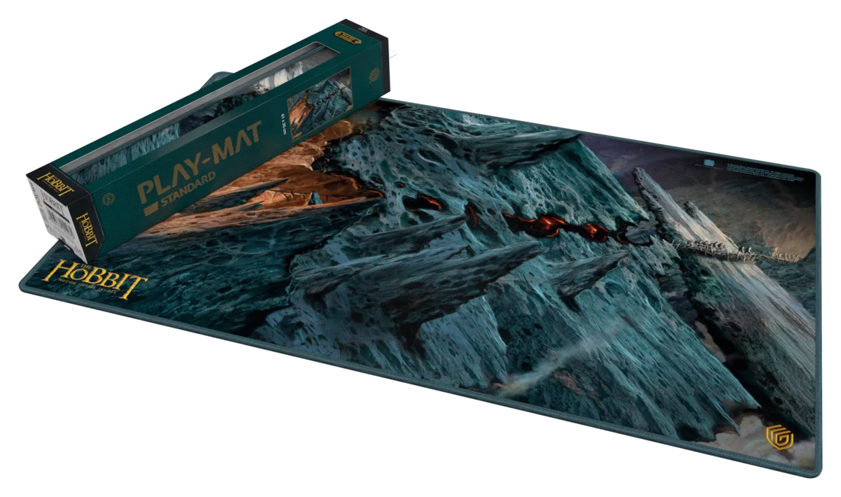 Ultimate Guard playmat The Hobbit Goblin Town rolled