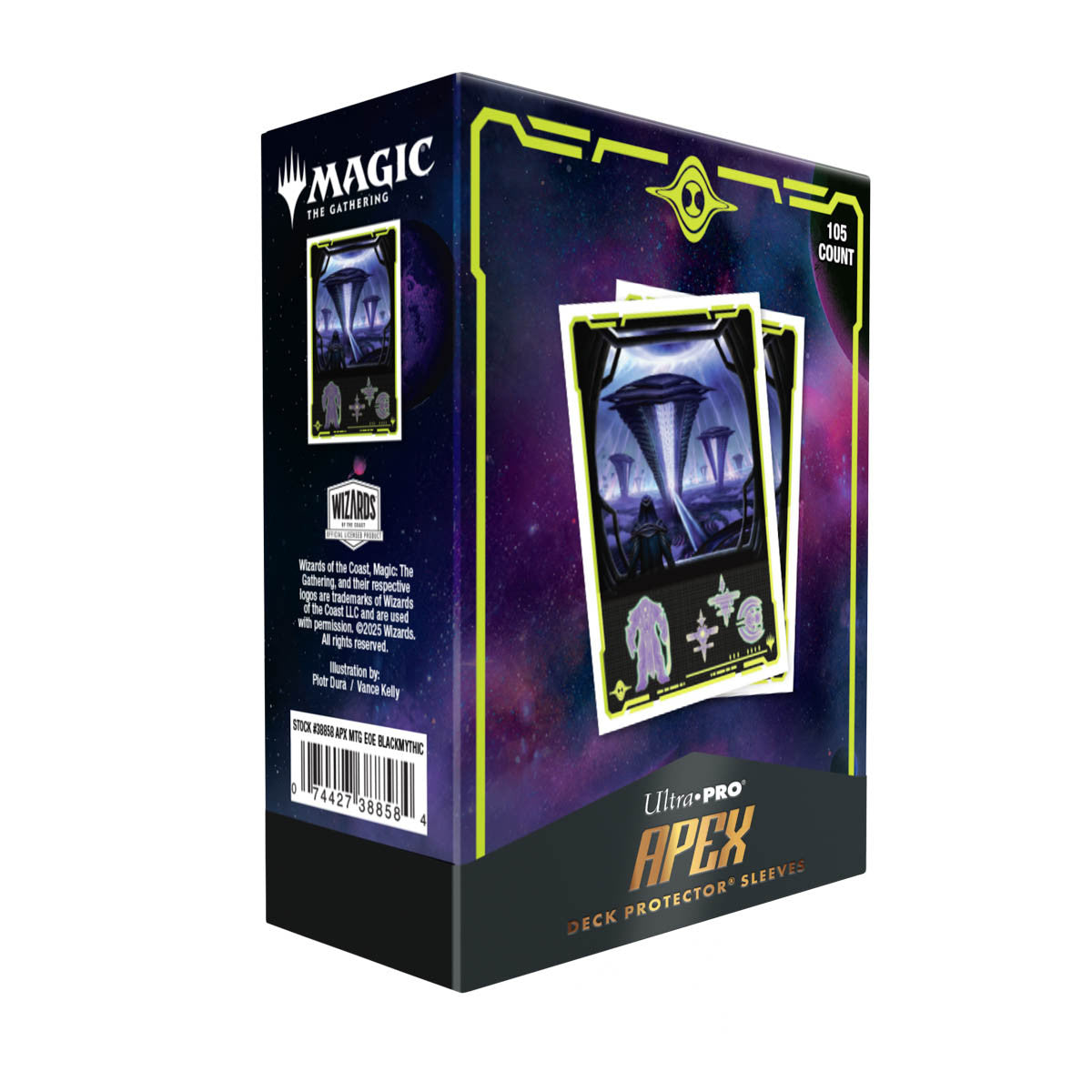 Ultra PRO - APEX Deck Protector Sleeves 105 count - Susur Secundi, Void Altar