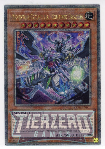 VASM-EN001 - Mementoal Tecuhtlica - Combined Creation - Quarter Century Secret Rare - Valiant Smashers