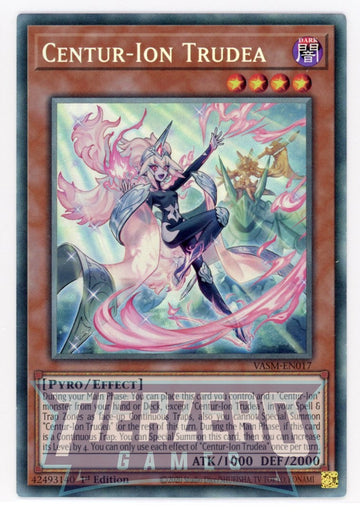 VASM-EN017 - Centur-Ion Trudea - Collector's Rare - Valiant Smashers