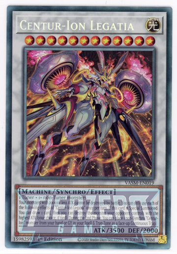 VASM-EN019 - Centur-Ion Legatia - Collector's Rare - Valiant Smashers