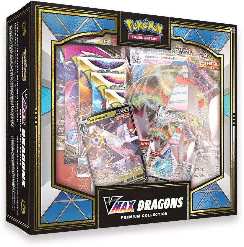 Pokemon VMax Dragons Premium Collection - Rayquaza & Duraludon