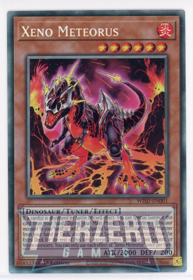 WISU-EN001 - Xeno Meteorus - Collector's Rare - Effect Tuner monster - Wild Survivors