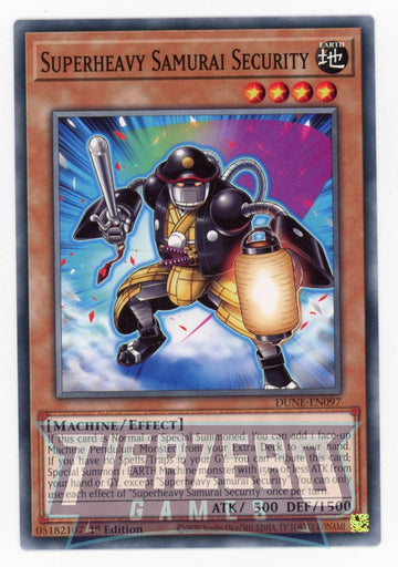 DUNE-EN097 - Superheavy Samurai Security - Common - Duelist Nexus