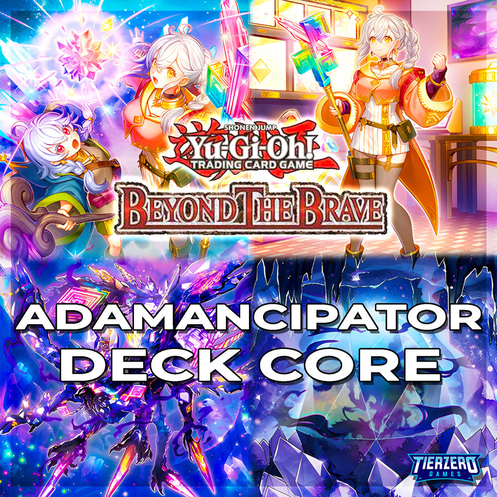 Yugioh - Adamancipator Deck CORE BETB - Beyond the Brave  - 15 Cards