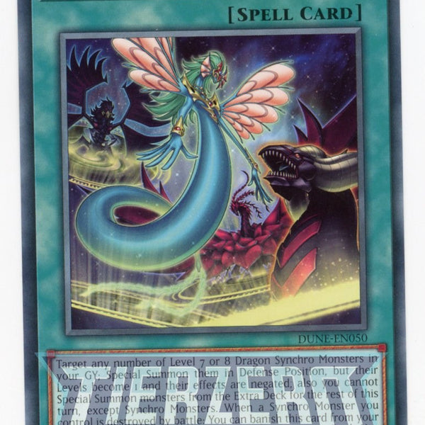 jack atlas yugioh deck DUNE-EN050 - Synchro Overtop - Common - Normal Spell
