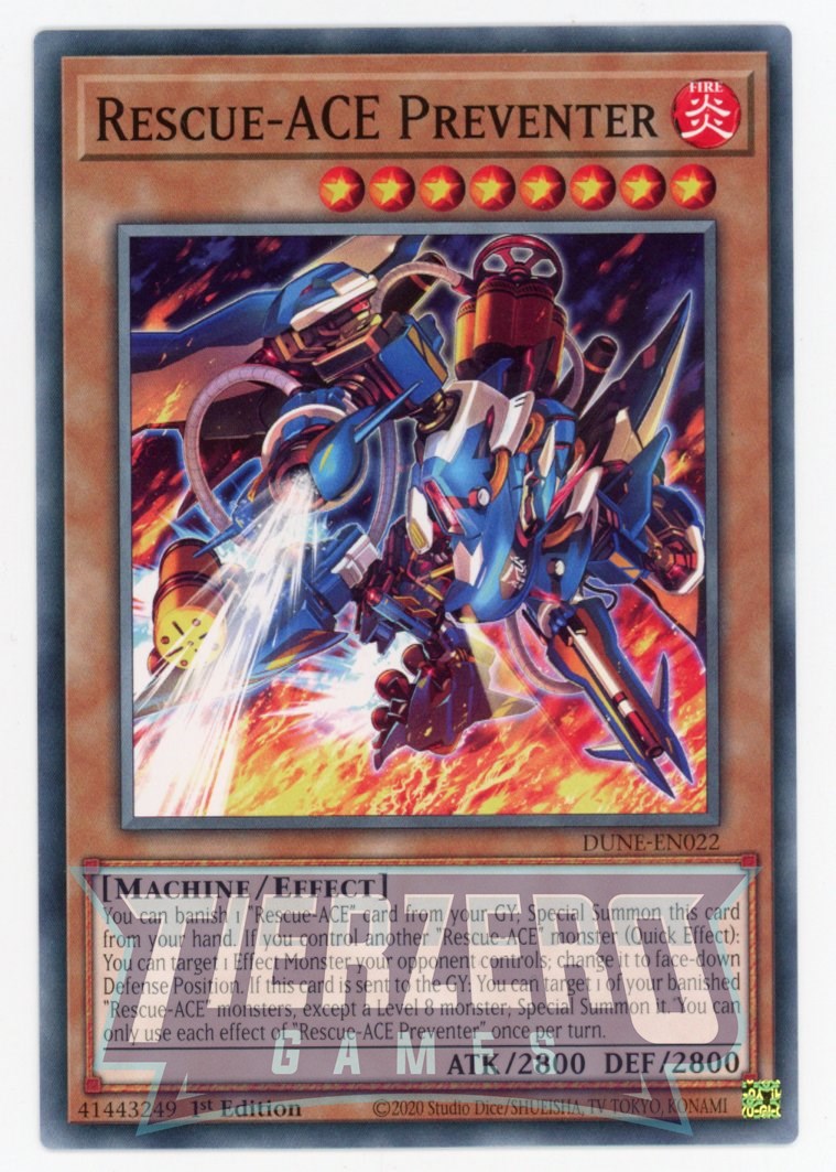 DUNE-EN022 - Rescue-ACE Preventer - Common - Effect Monster - Duelist Nexus