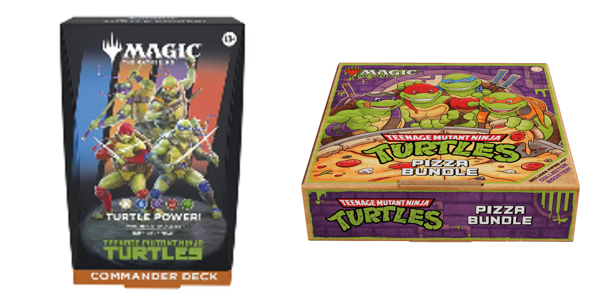 Buy Teenage Mutant Ninja Turtles Commander Deck & Pizza Bundle Save £10