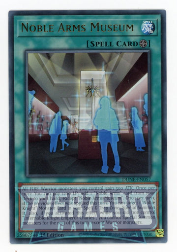 DUNE-EN057 - Noble Arms Museum - Ultra Rare - Duelist Nexus