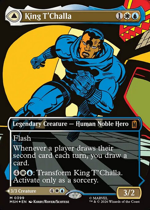King T'Challa // Black Panther, Hope Enduring - Mythic - Marvel Super Heroes - MSH-0399 (Foil)