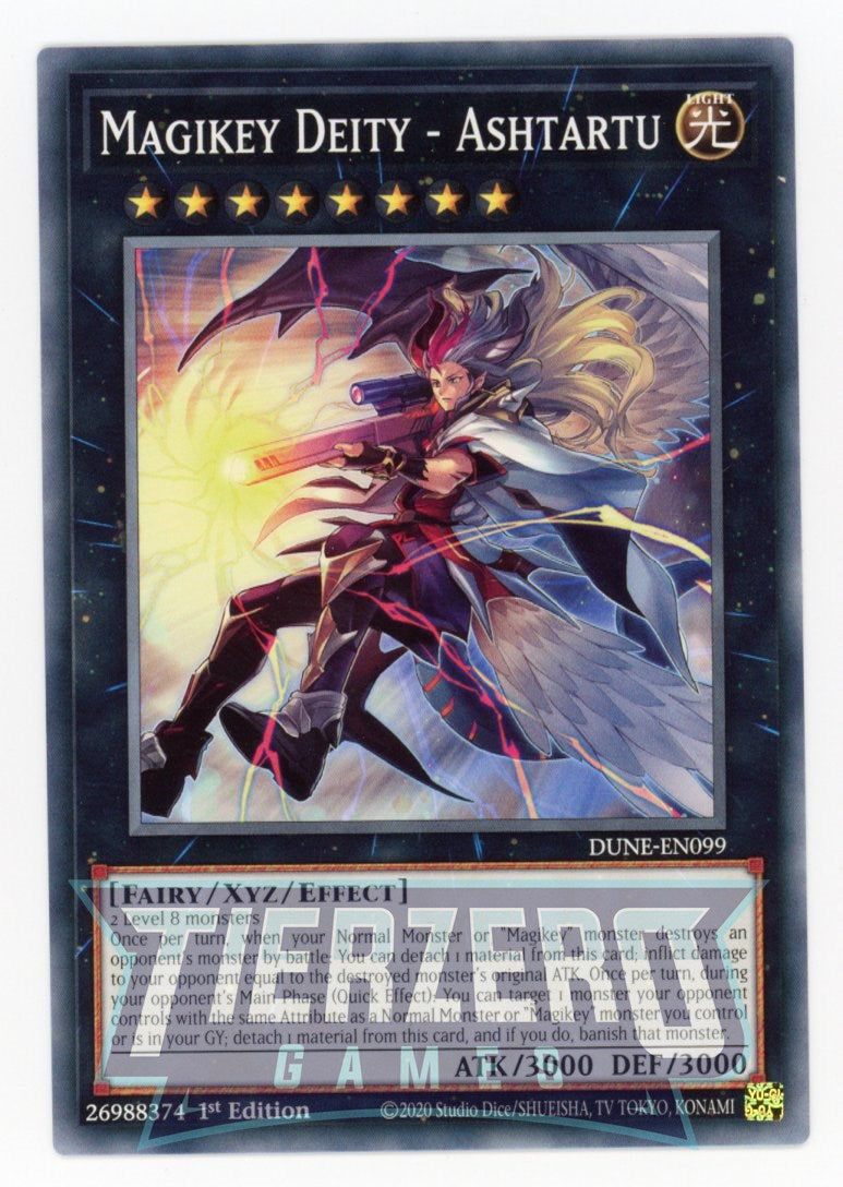 DUNE-EN099 - Magikey Deity - Ashtartu - Common - Effect Xyz Monster - Duelist Nexus