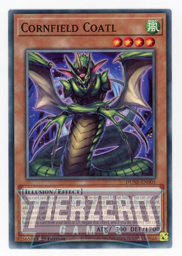 DUNE-EN005 - Cornfield Coatl - Common - Duelist Nexus
