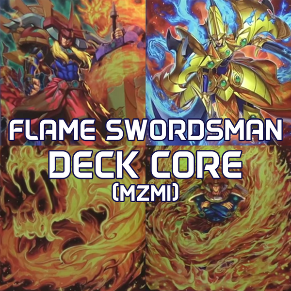 Yugioh Flame Swordsman Deck Core - Maze of Millenia