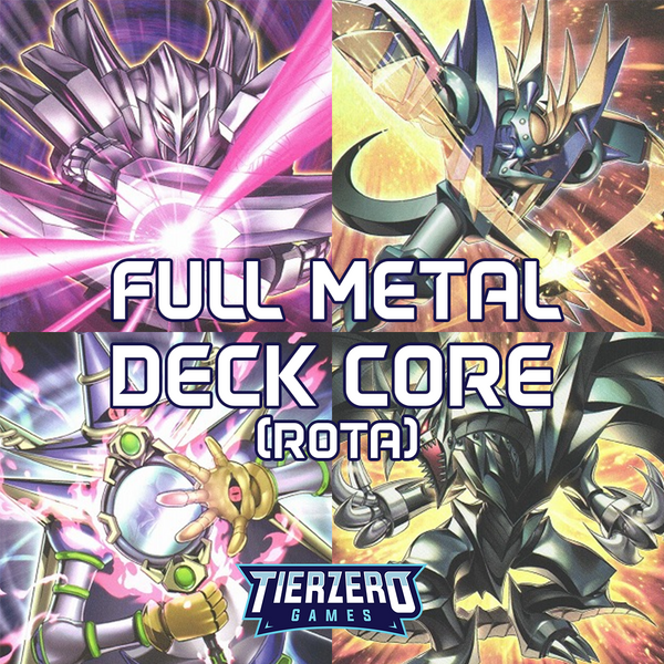 Yugioh Full Metal Deck Core - Rage Of The Abyss - ROTA