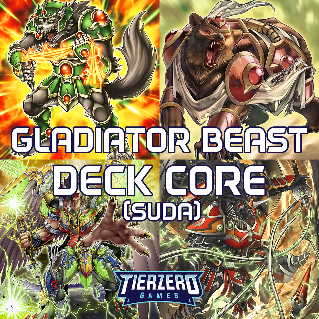 Yugioh Gladiator Beast Deck Core SUDA Supreme Darkness