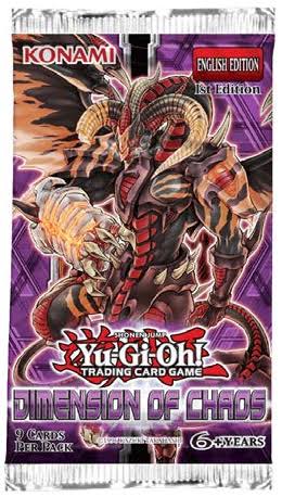 Yugioh Dimension of Chaos 1st Edition Booster Pack | TierZero Games