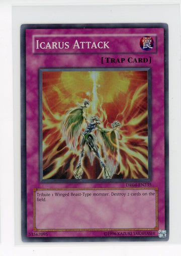 DR04-EN235 - Icarus Attack - Super Rare - Dark Revelation Volume 4 - NM