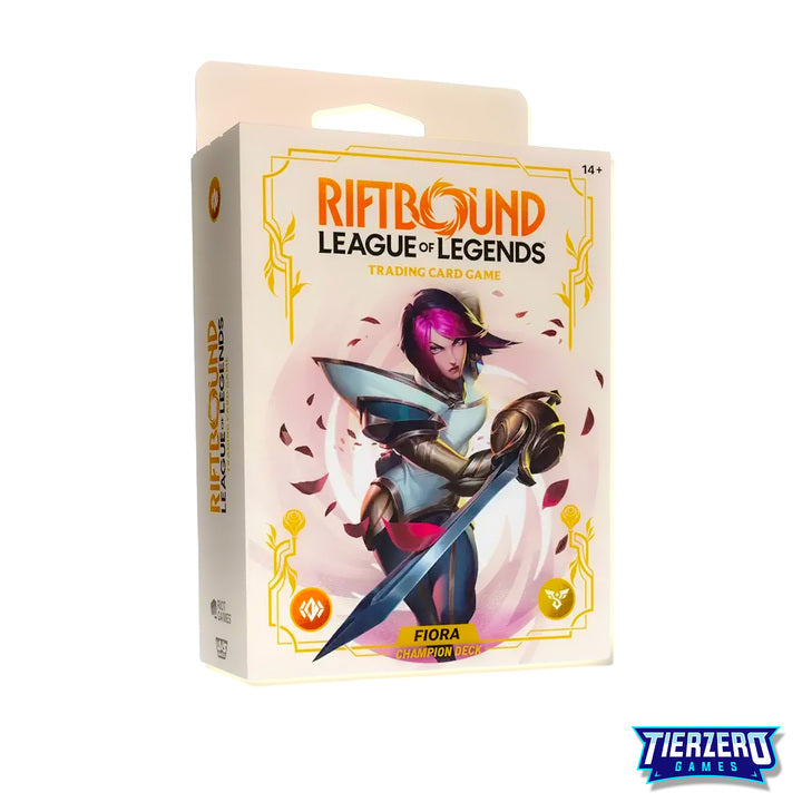 Riftbound Fiora Champion Deck- Riftbound League of Legends TCG - Set 2 Spiritforged