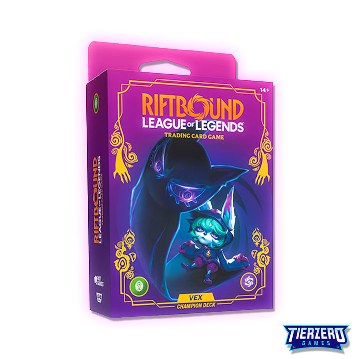 Riftbound Vex Champion Deck- Riftbound League of Legends TCG - Set 3 Unleashed