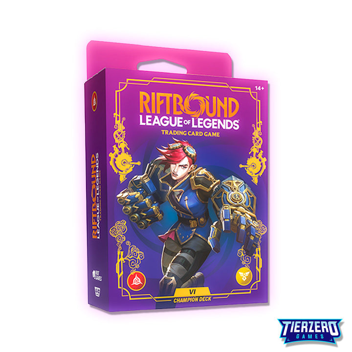 Riftbound Vi Champion Deck- Riftbound League of Legends TCG - Set 3 Unleashed