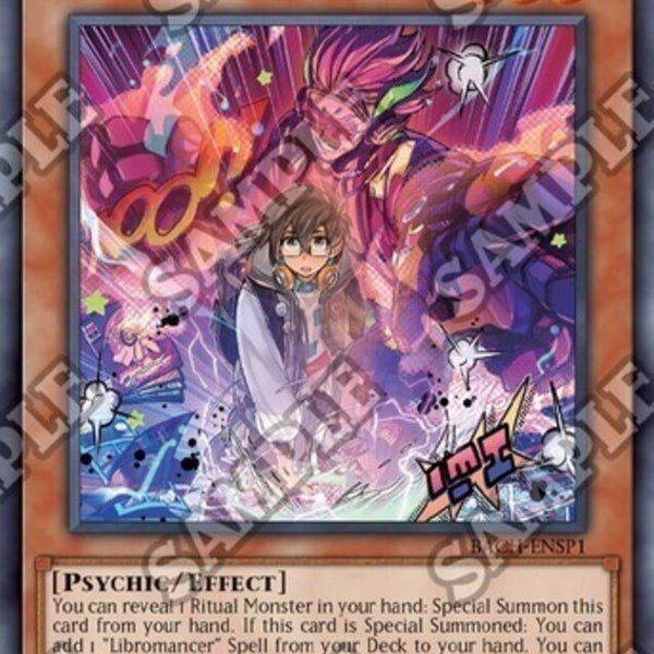 libromancer yugioh deck BACH-ENSP1 - Libromancer Geek Boy - Ultra Rare - Effect Monster