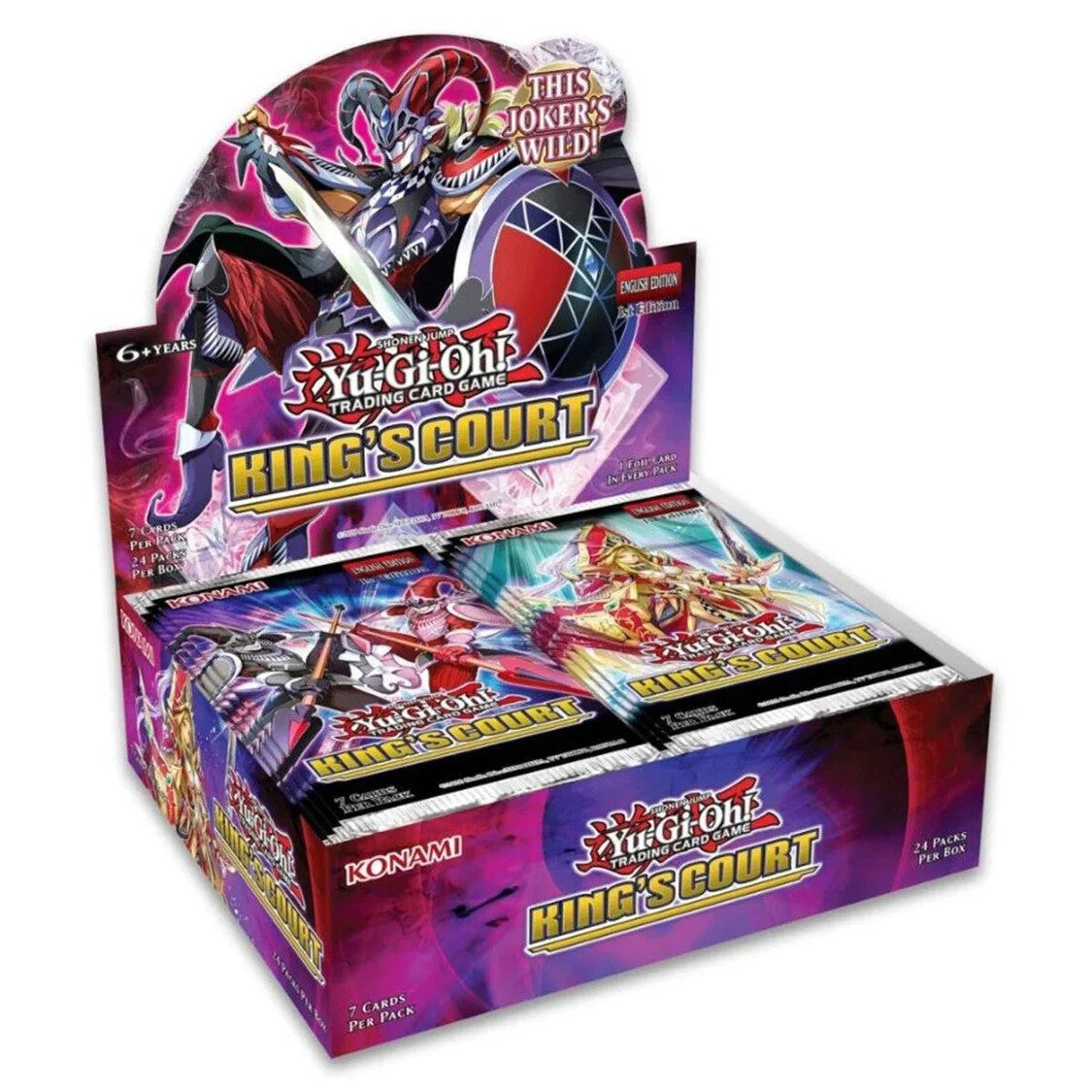 Yugioh Kings Court Booster Box x1