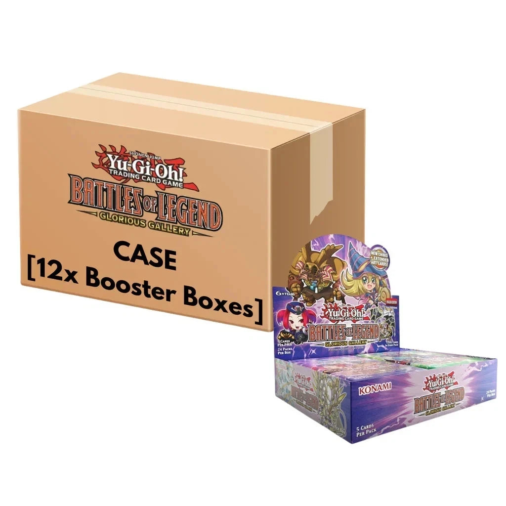 Yugioh Battles Of Legend Glorious Gallery Booster Box x12 Sealed Case