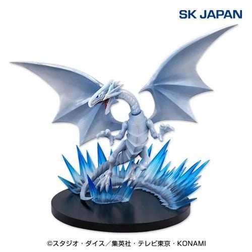 Yugioh OCG Blue Eyes White Dragon Figure SK Japan
