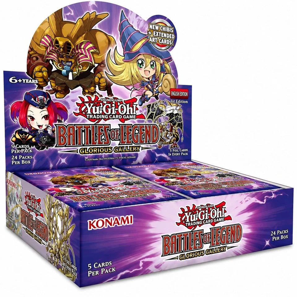 Yugioh Battles Of Legend Glorious Gallery Booster Box x1