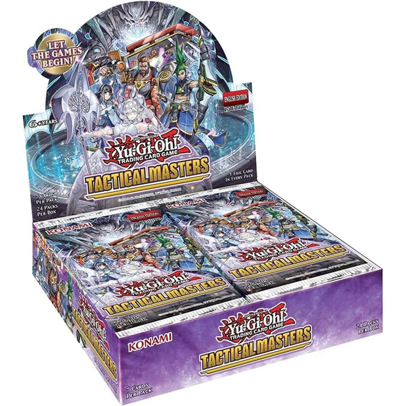 tactical masters booster box Yu-Gi-Oh! Heres some of what you can expect Tactical Masters Booster Box YuGiOh