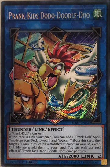 HISU-EN020 - Prank-Kids Dodo-Doodle-Doo - Secret Rare - Hidden Summoners - 1st Edition