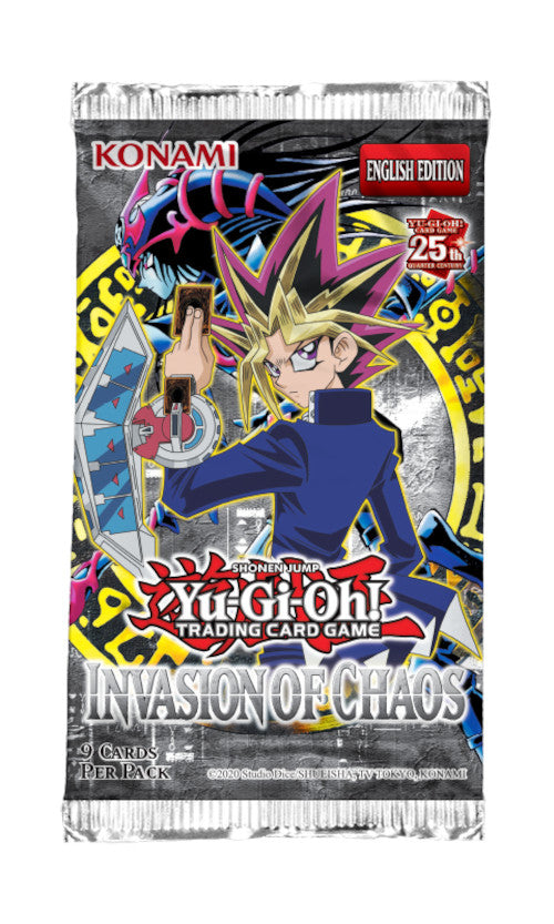 Yugioh Invasion of Chaos Booster Box x1