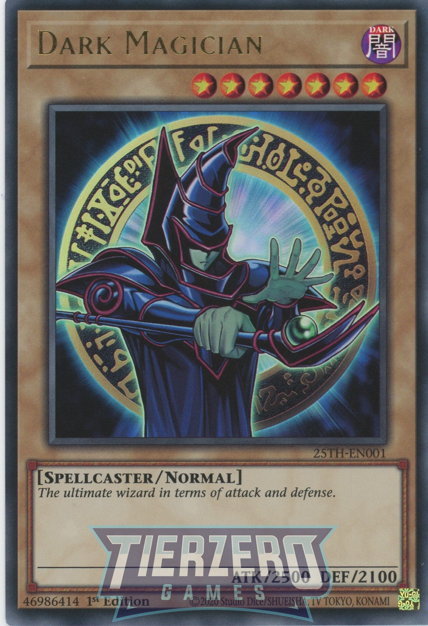 25TH-EN001 -The Dark Magician - Ultra Rare - Normal Monster - Battle of Chaos