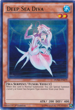 DUSA-EN079 - Deep Sea Diva - Ultra Rare - Duelist Saga - 1st Edition