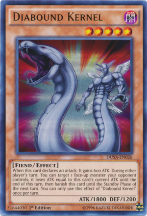 DUSA-EN026 - Diabound Kernel - Ultra Rare - Effect Monster - 1st-Edition - Duelist Saga