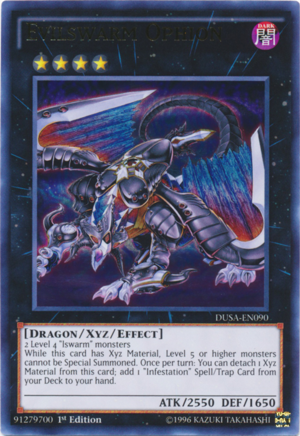 DUSA-EN090 - Evilswarm Ophion - Ultra Rare - Duelist Saga - 1st Edition