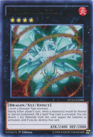 DUSA-EN088 - Evolzar Laggia - Ultra Rare - Effect Xyz Monster - 1st-Edition - Duelist Saga