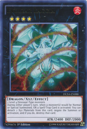 DUSA-EN088 - Evolzar Laggia - Ultra Rare - Duelist Saga - 1st Edition