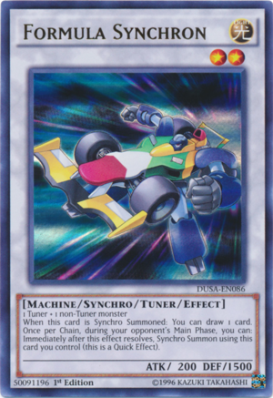 DUSA-EN086 - Formula Synchron - Ultra Rare - Duelist Saga - 1st Edition