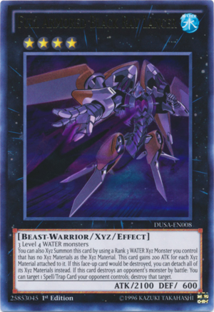 DUSA-EN008 - Full Armored Black Ray Lancer - Ultra Rare - Effect Xyz Monster - 1st-Edition - Duelist Saga