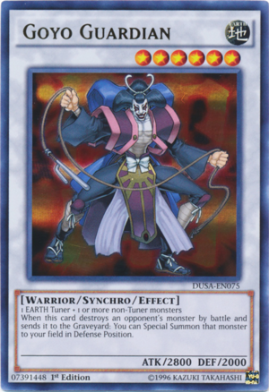 DUSA-EN075 - Goyo Guardian - Ultra Rare - Effect Synchro Monster - 1st-Edition - Duelist Saga