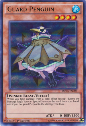 DUSA-EN005 - Guard Penguin - Ultra Rare - Effect Monster - 1st-Edition - Duelist Saga