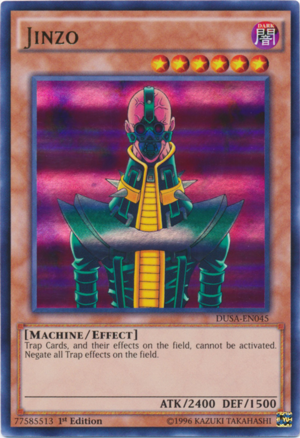 DUSA-EN045 - Jinzo - Ultra Rare - Effect Monster - 1st-Edition - Duelist Saga