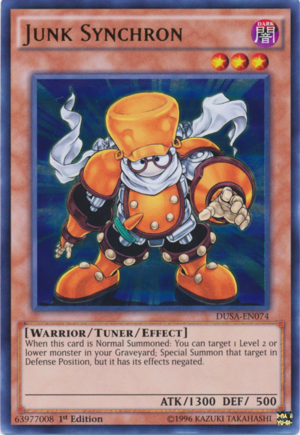 DUSA-EN074 - Junk Synchron - Ultra Rare - Duelist Saga - 1st Edition