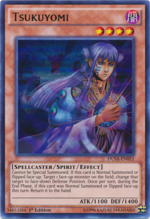 DUSA-EN052 - Tsukuyomi - Ultra Rare - Spirit monster - 1st-Edition - Duelist Saga