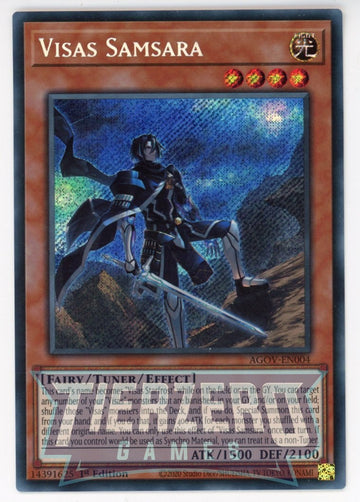 AGOV-EN004 - Visas Samsara - Secret Rare - Age of Overlord