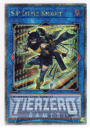 AGOV-EN046 - S:P Little Knight - Quarter Century Secret Rare - Age of Overlord