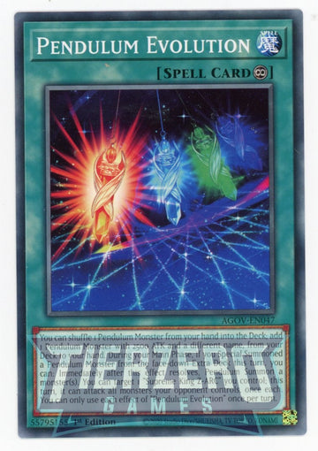 AGOV-EN047 - Pendulum Evolution - Common - Age of Overlord