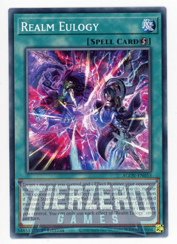 AGOV-EN053 - Realm Eulogy - Common - Age of Overlord
